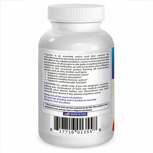 Best Naturals, L-Lysine 1000 mg 100 Tablets 2x Strength