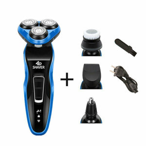 4 In1 4D Electric Razor Shaver For Mens Waterproof Cordless Rechargeable USA