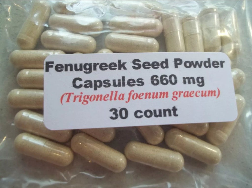 Fenugreek Capsules (Stop Hair Loss) 30 Capsules