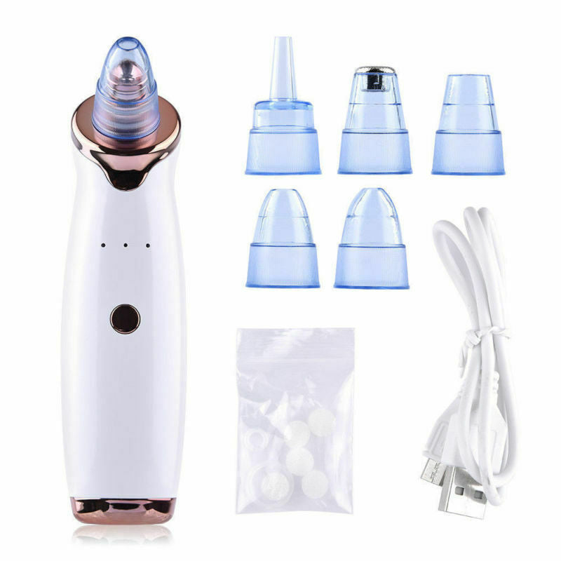 Electric Blackhead Remover Pore Vacuum Suction Dermabrasion Face Cleaner New