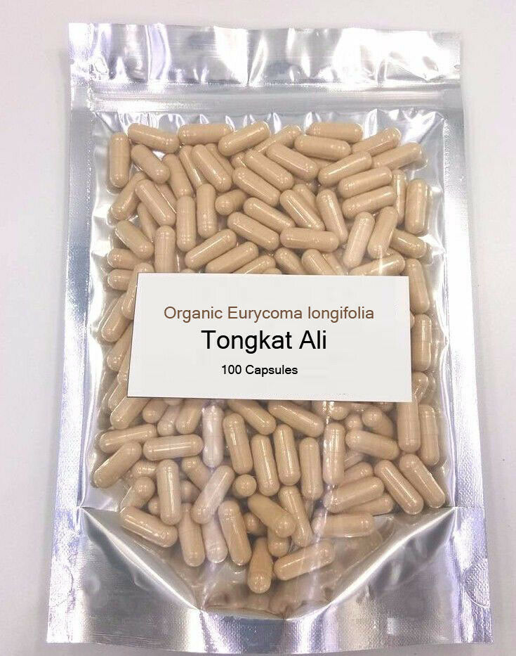 100 TONGKAT ALI EXTREME PILLS◆ 200:1 ROOT EXTRACT ◆ LONGJACK PASAK BUMI CAPSULES