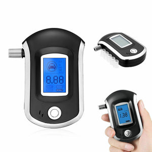 Police Breath Alcohol Tester Digital LCD Breathalyzer Blood Alcohol Detector US