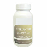 500 Deer Antler Velvet Extract 4:1 Powder Capsules 500mg (Cervi Cornu)