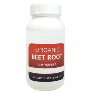 Organic Beet Root Powder Capsules - 500mg Each - Beta vulgaris - Various Sizes