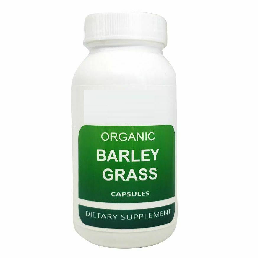 Organic Barley Grass Capsules - 500mg Each