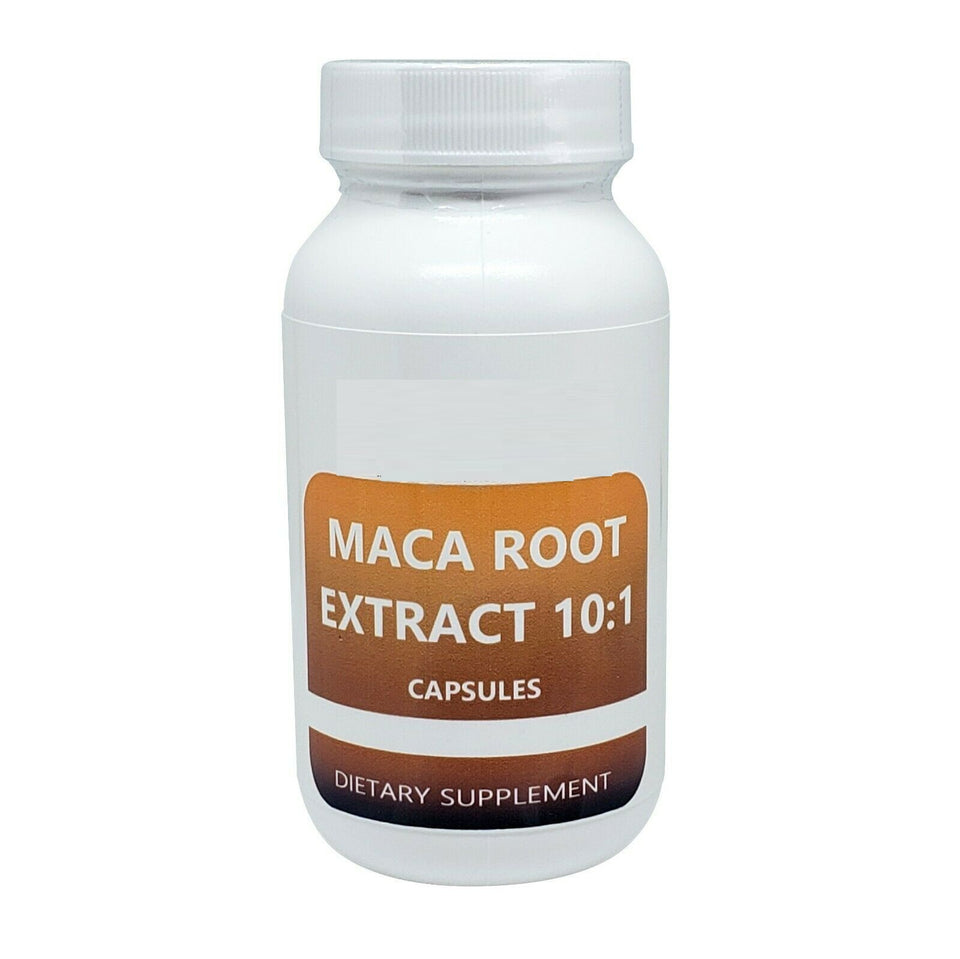 120 Maca Root Powder Extract 10:1 Capsules 500mg