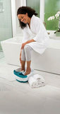 X Large Feet,Foot Spa Bath Massager Heat Soaker Massage Bubble Roller Deep Soak