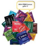 50 Trojan, Durex, Lifestyles, Crown, One, & More Condoms Variety Pack